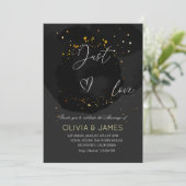 ジャストラブエレガントウェディングパーティー 招待状 (スタンド正面)