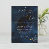 ジャストラブエレガントウェディングパーティー 招待状 (スタンド正面)