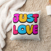 ジャストラブカスタムカラフル装飾用クッション クッション (ブランケット)