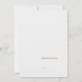 ジャストラブフォト結婚式招待状 招待状 (裏面)