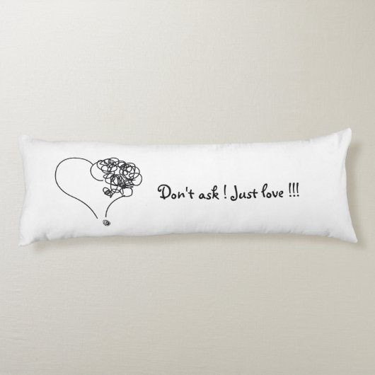 ジャストラブ体枕 ボディピロー (裏面)