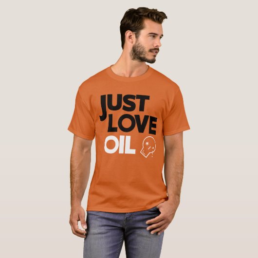 ジャストラブ油 Tシャツ (正面フル)