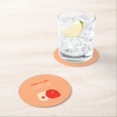 ジャストラブ紙コースター ラウンドペーパーコースター (インサイチュ)