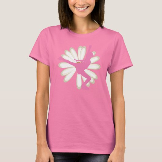 ジャストランドアイススケートで滑るT Tシャツ (正面)