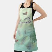 ジャストリ葉ームバタフライグリーン山 エプロン (インサイチュ)