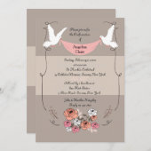 ジャストロジー確認招待状 招待状 (正面/裏面)