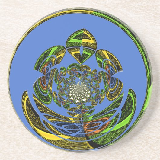 ジャスト伝統的ブルー コースター (正面)