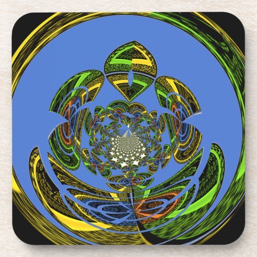 ジャスト伝統的ブルー コースター (正面)