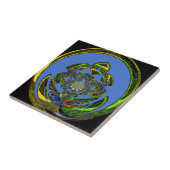 ジャスト伝統的ブルー タイル (側面)