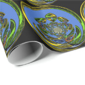 ジャスト伝統的ブルー ラッピングペーパー (ロールコーナー)