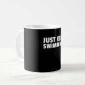 ジャスト保イミングデザイン コーヒーマグカップ (正面左)