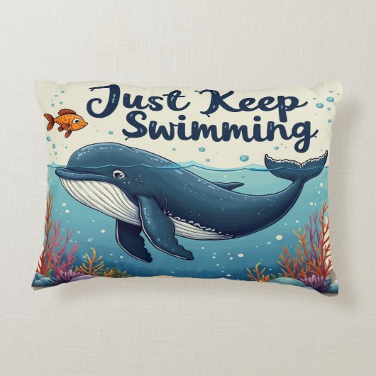 ジャスト保イミング – やる気を起こさせる 感動的 アクセントクッション (裏面)