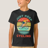 ジャスト保サイクリング Tシャツ (正面)