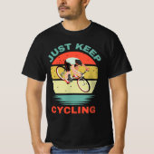 ジャスト保サイクリング Tシャツ (正面)