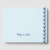 ジャスト保スイミングクジラ ゲストブック (裏面)