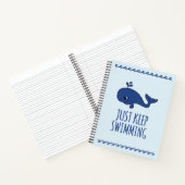 ジャスト保スイミングクジラ ノートブック (内部)