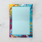 ジャスト保スイミングフェルトアートカードミシェル・バラント カード (内部)