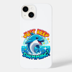 ジャスト保ースイミングイルカ Case-Mate iPhone 14ケース