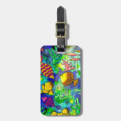 ジャスト保旅行かわいい荷物タグ ラゲッジタグ (正面縦)