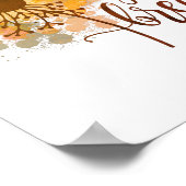 ジャスト呼吸ダンデリオンハート勇気付けられるヨガ ポスター (角)