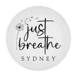 ジャスト呼吸ダンデリオン名前をカスタムする カッティングボード