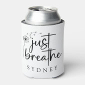 ジャスト呼吸ダンデリオン名前をカスタムする 缶クーラー (缶正面)