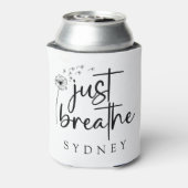 ジャスト呼吸ダンデリオン名前をカスタムする 缶クーラー (缶裏面)