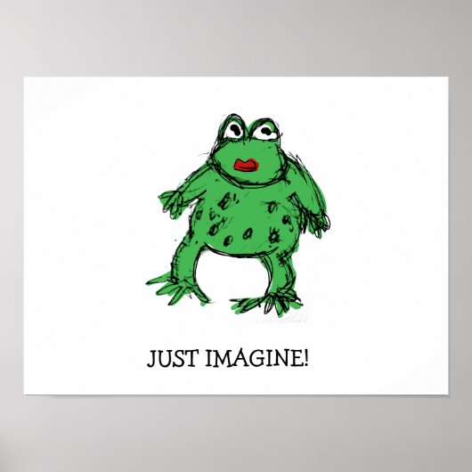 ジャスト想像 ポスター (正面)