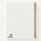 「ジャスト書」スパイラル・ノートブック ノートブック (裏面)