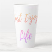 ジャスト楽しむライフラテマグ カフェラテマグ (正面)