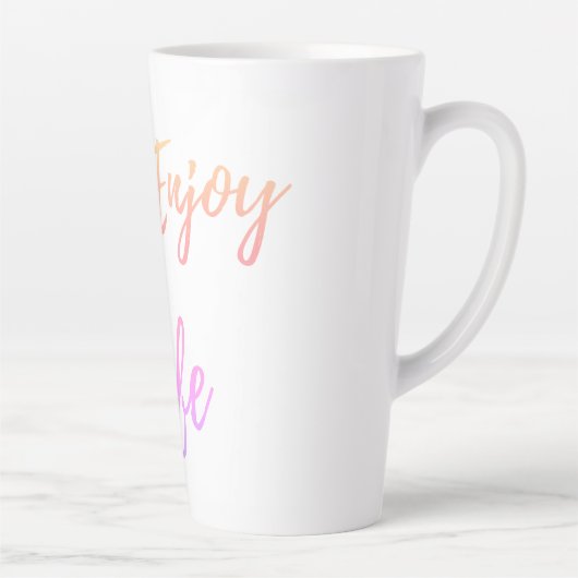 ジャスト楽しむライフラテマグ カフェラテマグ (右)