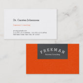 ジャスト澄んルとモダン 名刺 (正面/裏面)