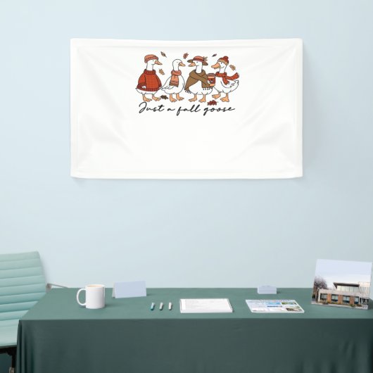 ジャスト秋クラシックグースTシャツ 横断幕 (トレードショー)