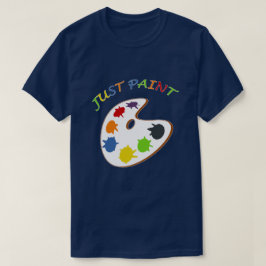 ジャスト絵を描 Tシャツ