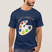 ジャスト絵を描 Tシャツ (正面)
