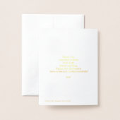 ジャスト衣服MONA LISAゴールドフォイルカード 箔カード (裏面封筒付き)