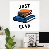 ジャスト読 ポスター (ホームオフィス)