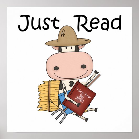 ジャスト読 ポスター (正面)