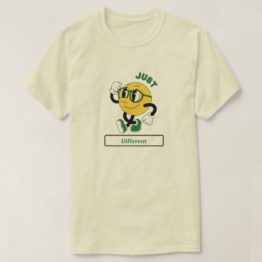 ジャスト違う Tシャツ (デザイン正面)