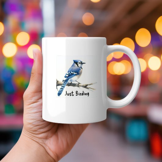 ジャスト野鳥観察ブルージェイズ コーヒーマグカップ