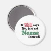 ジャスト頼ノナ マグネット (正面/裏面)