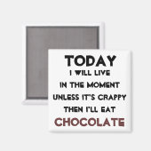 ジャスト食べチョコー引用文磁石 マグネット (正面/裏面)