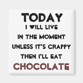 ジャスト食べチョコー引用文磁石 マグネット