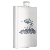 ジャスト魚釣りジャンプ魚グラフィックドリンクボトル フラスク (右)