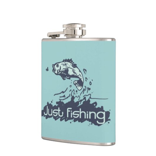 ジャスト魚釣り漁師のお尻フラスコ フラスク (左)