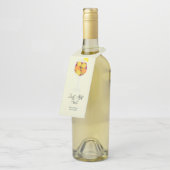 ジャスト アッド フルーツ サングリア ワイン カクテル ミックス キット ボトルネックタグ (アングル)