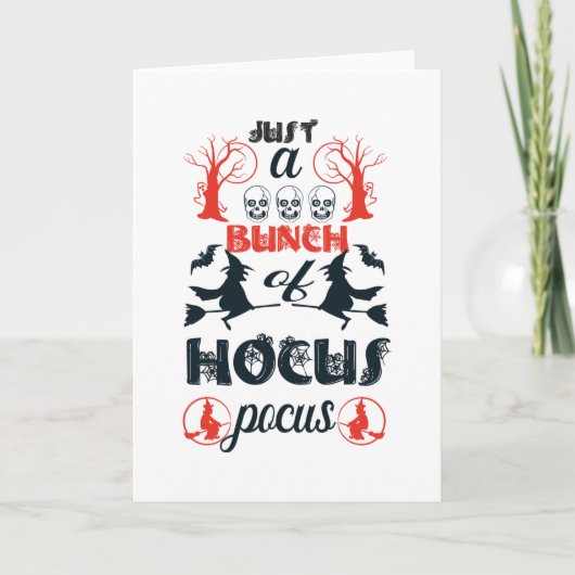 ジャスト・オブ・ホカス・ポカス カード (正面)