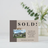 ジャスト・セ実在エステートはがきクラウン ポストカード (スタンド正面)