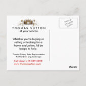 ジャスト・セ実在エステートはがきクラウン ポストカード (裏面)