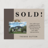 ジャスト・セ実在エステートはがきクラウン ポストカード (正面)